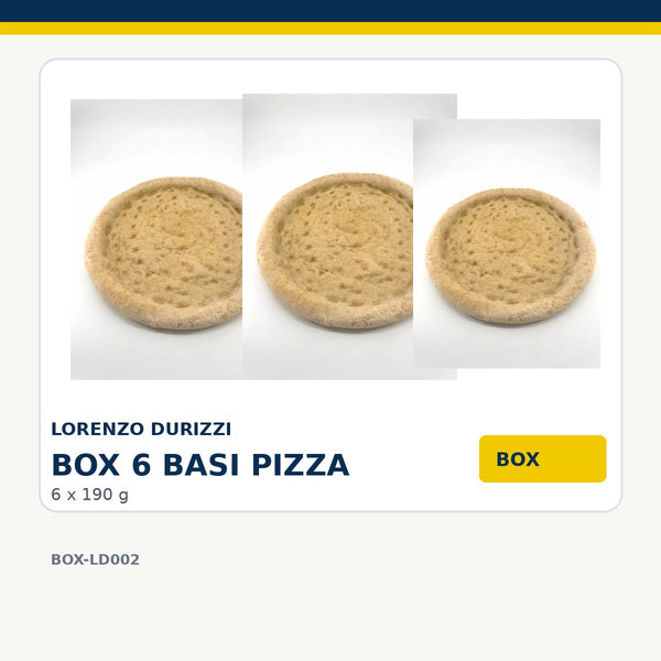 Box 6 Basi Pizza Lorenzo Durizzi