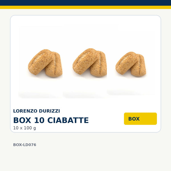 Box 10 Ciabatte Lorenzo Durizzi
