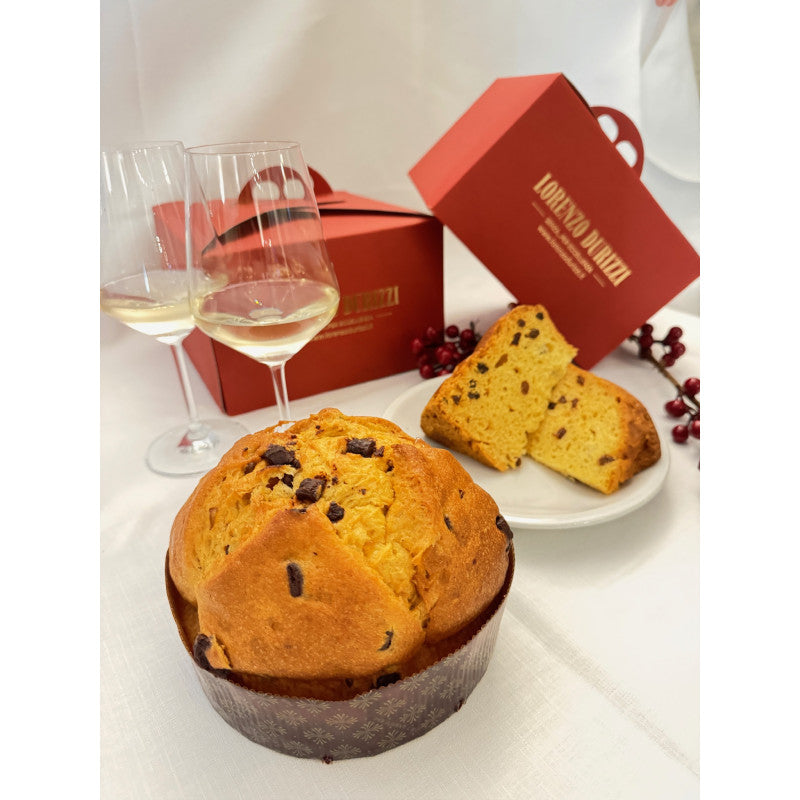Panettone Pere e Cioccolato 600 g - componente Box Natale 2026