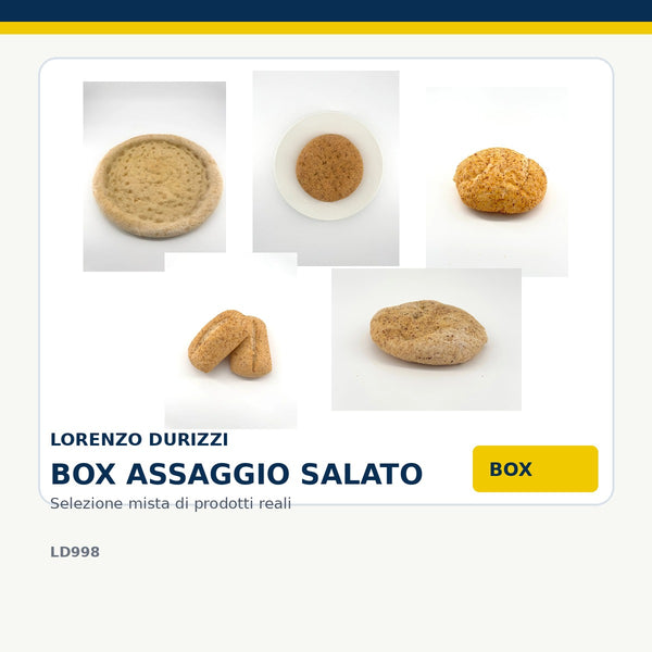 Box Assaggio Salato Lorenzo Durizzi