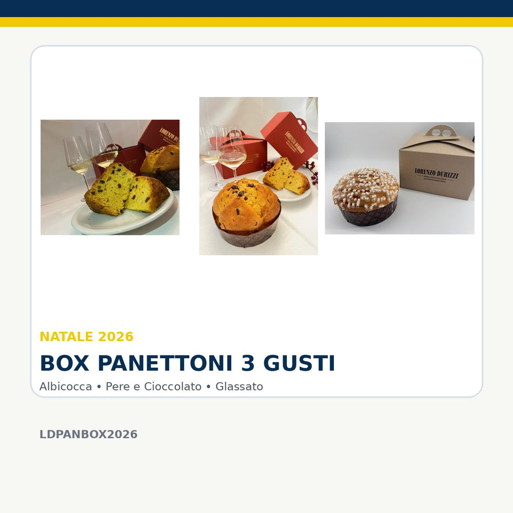 Box Panettoni 3 Gusti Lorenzo Durizzi