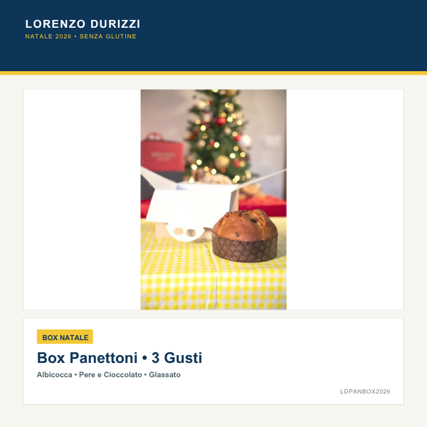 Box Panettoni Natale 2026 - 3 Gusti